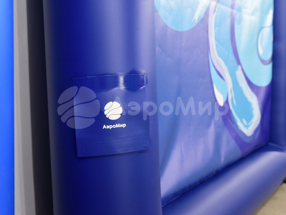 Надувная тактическая фигура Стена малая (Low wall) для игры в пейнтбол, нёрф, лазертаг и арчеритаг