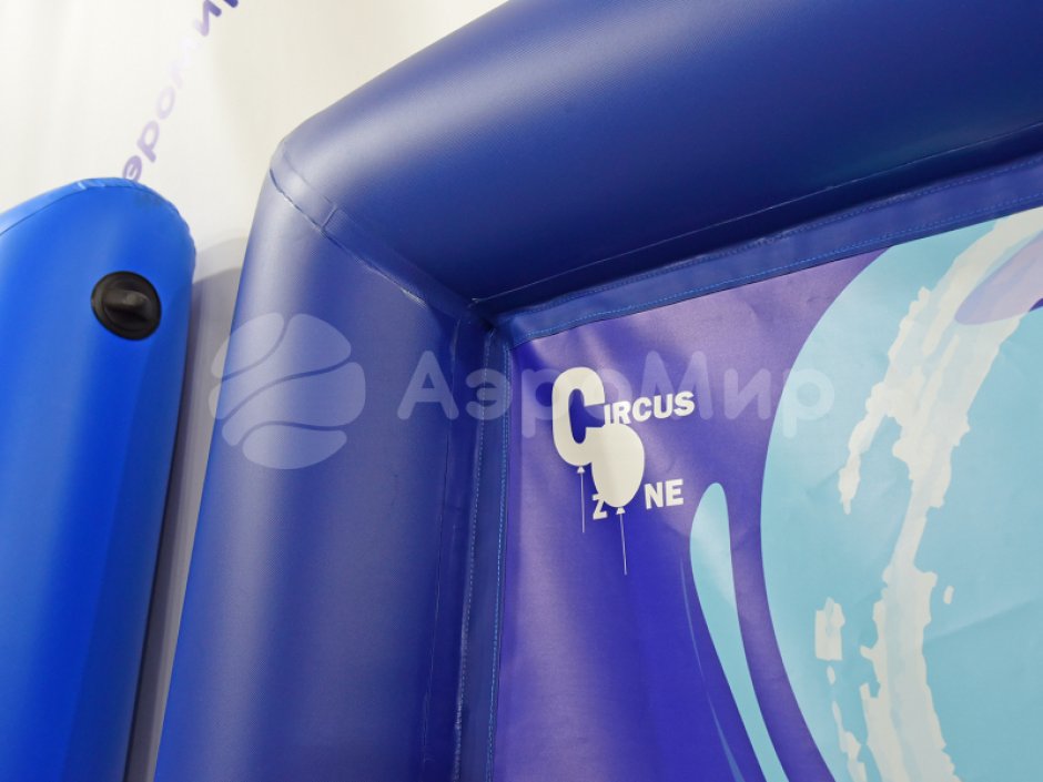 Надувная тактическая фигура Стена малая (Low wall) для игры в пейнтбол, нёрф, лазертаг и арчеритаг