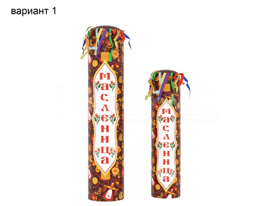 Надувной столб с лентами на Масленицу