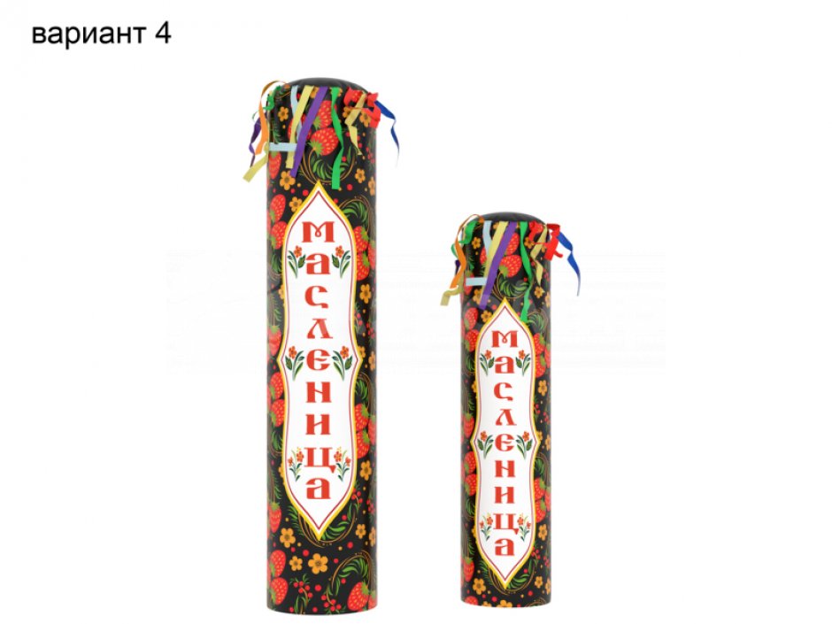 Надувной столб с лентами на Масленицу