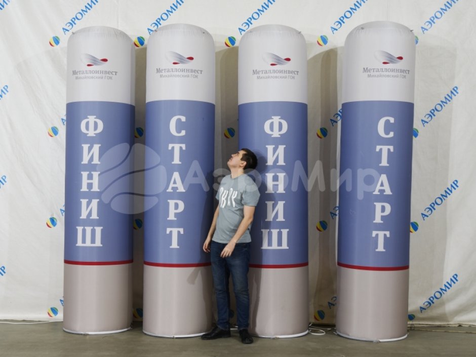 Надувная колонна — для рекламы и оформления мероприятий