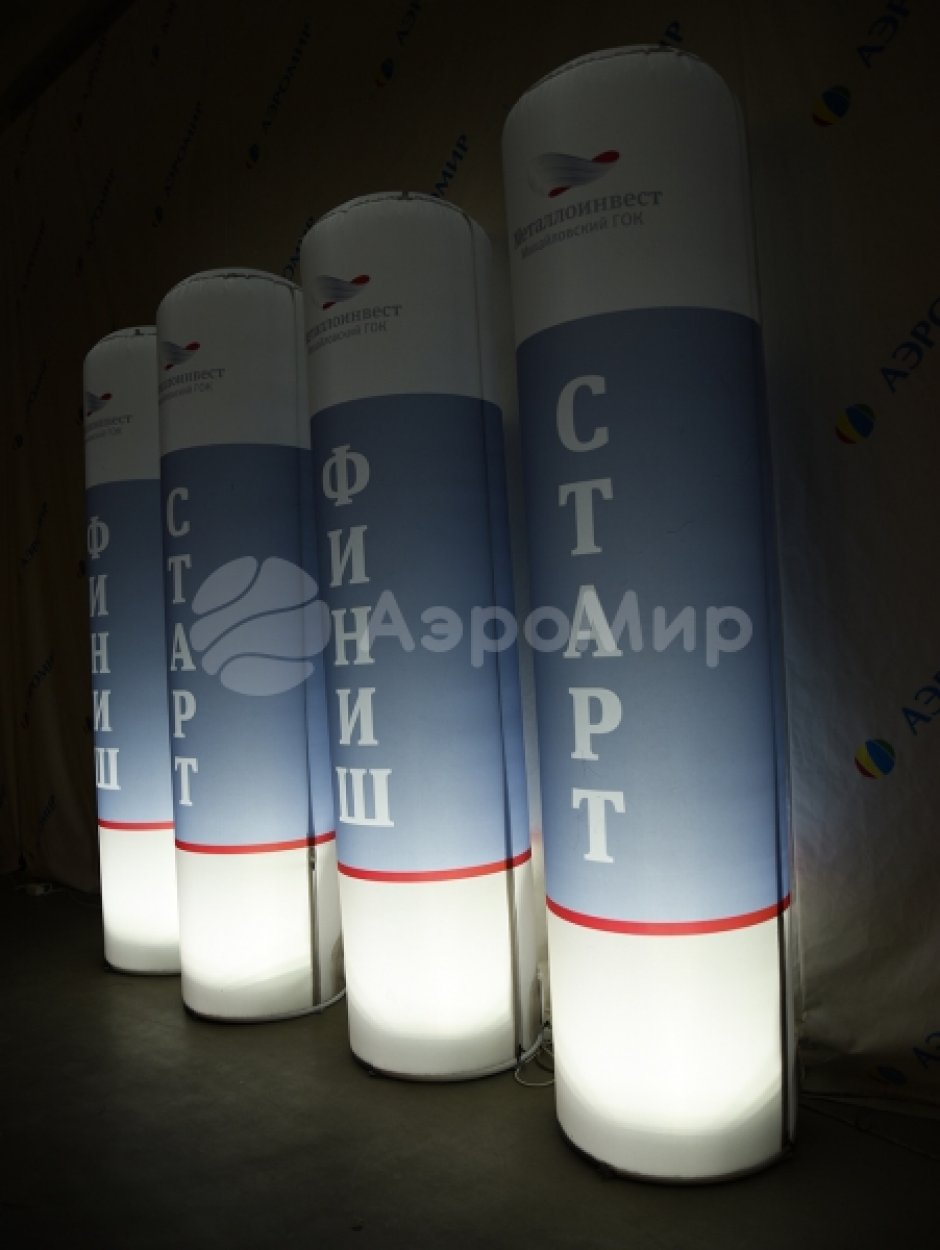 Надувная колонна — для рекламы и оформления мероприятий