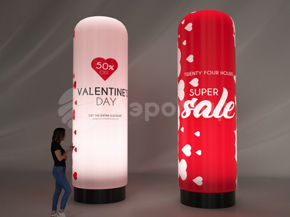 Надувная колонна — для рекламы и оформления мероприятий