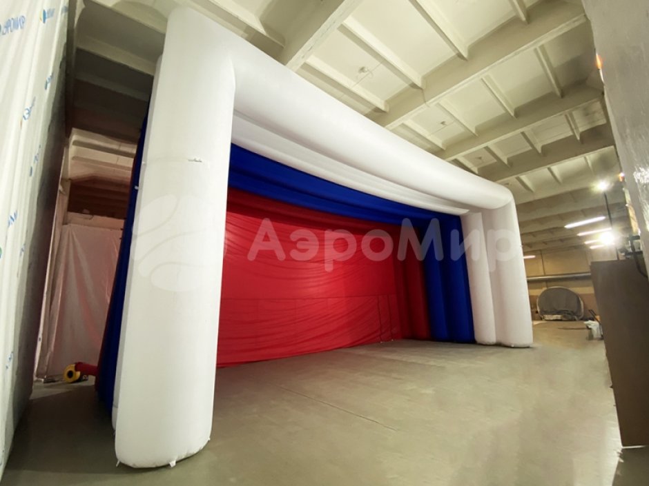 Мобильная сцена — надувная сцена за 15 минут 