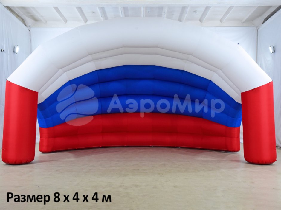 Ракушка-3 — мобильная надувная сцена для творческих площадок