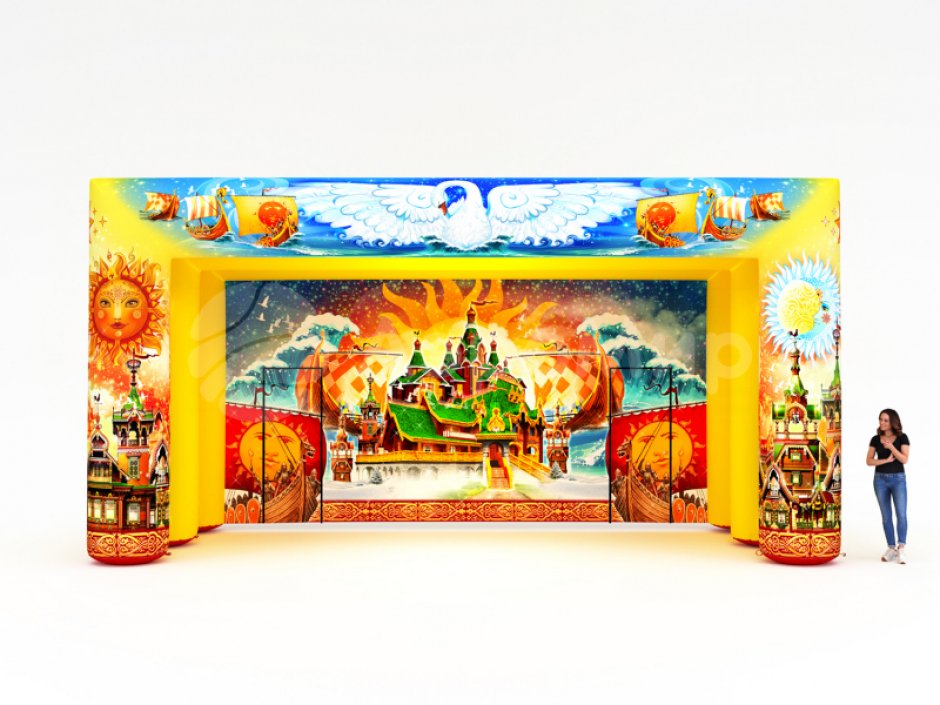 Надувная сцена Сказка