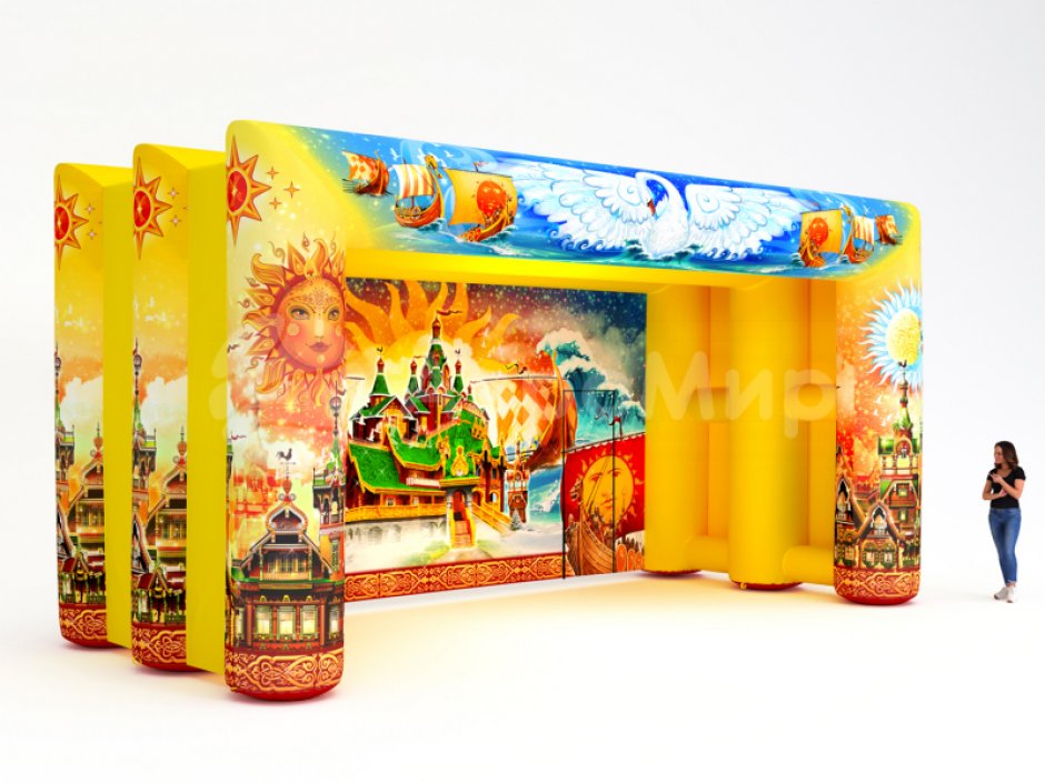 Надувная сцена Сказка