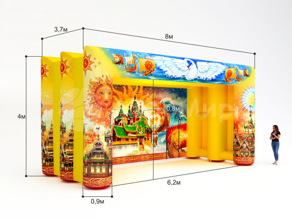 Надувная сцена Сказка