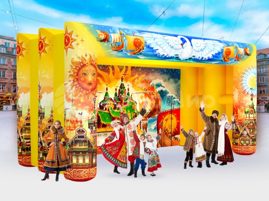 Надувная сцена Сказка