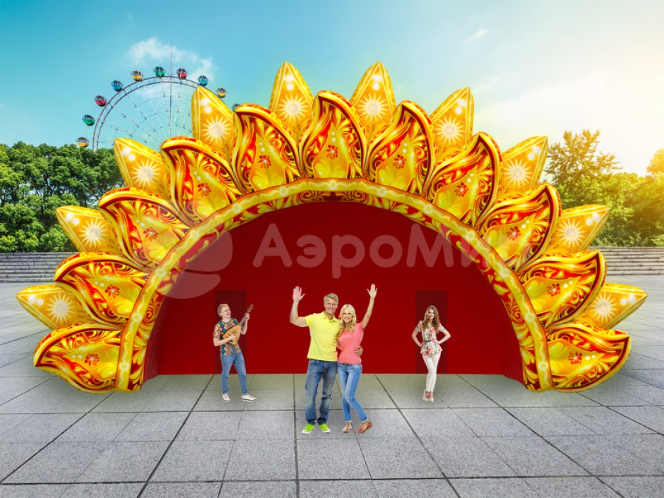 Сцена для уличных праздников