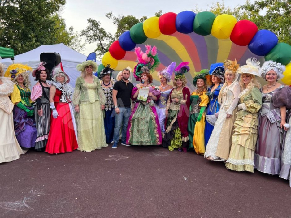 Надувная сцена Веер