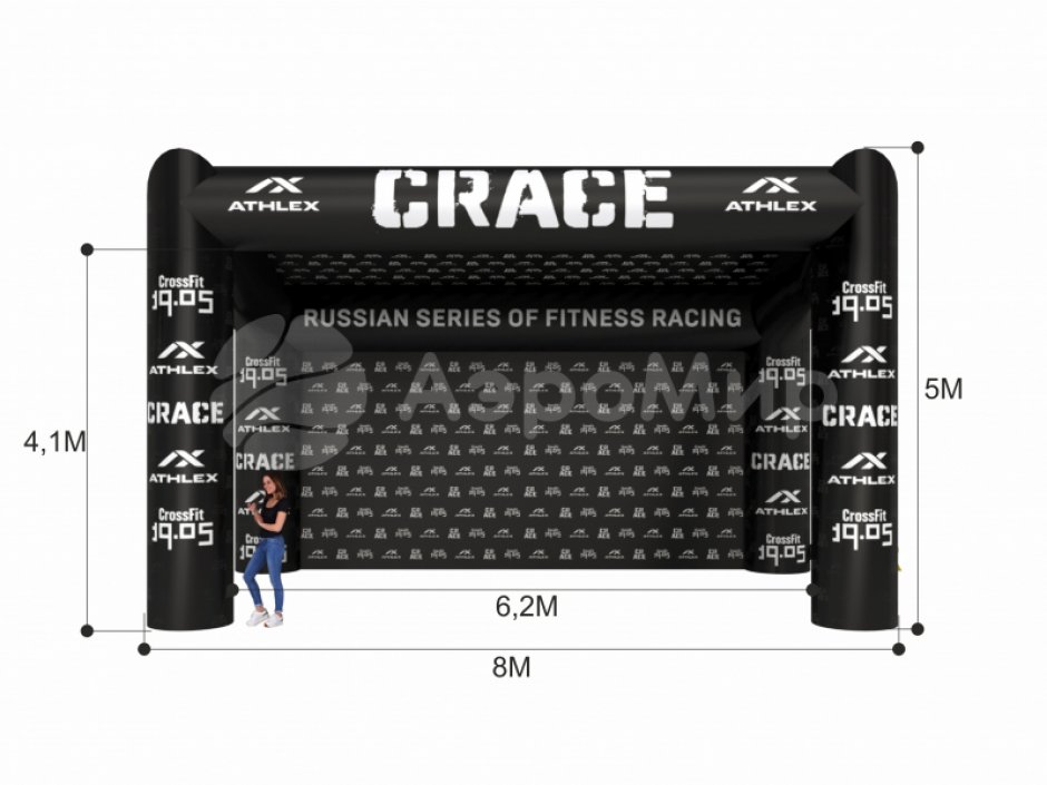 Сцена прямоугольная-3