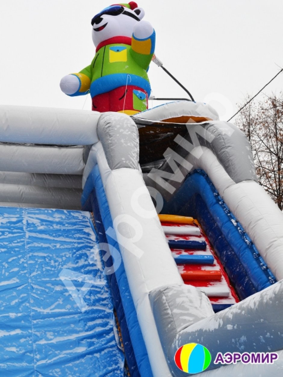 Надувная горка для тюбинга