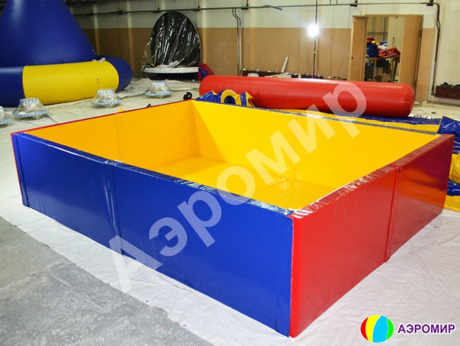 Сухой бассейн прямоугольный