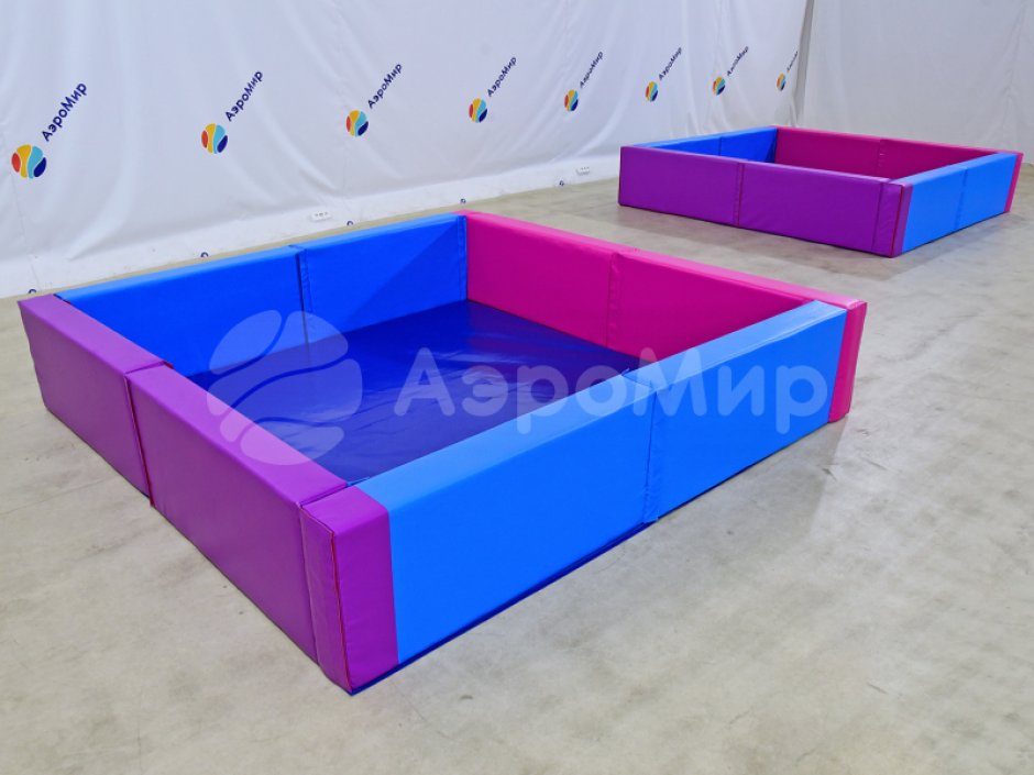  Сухой бассейн квадратный