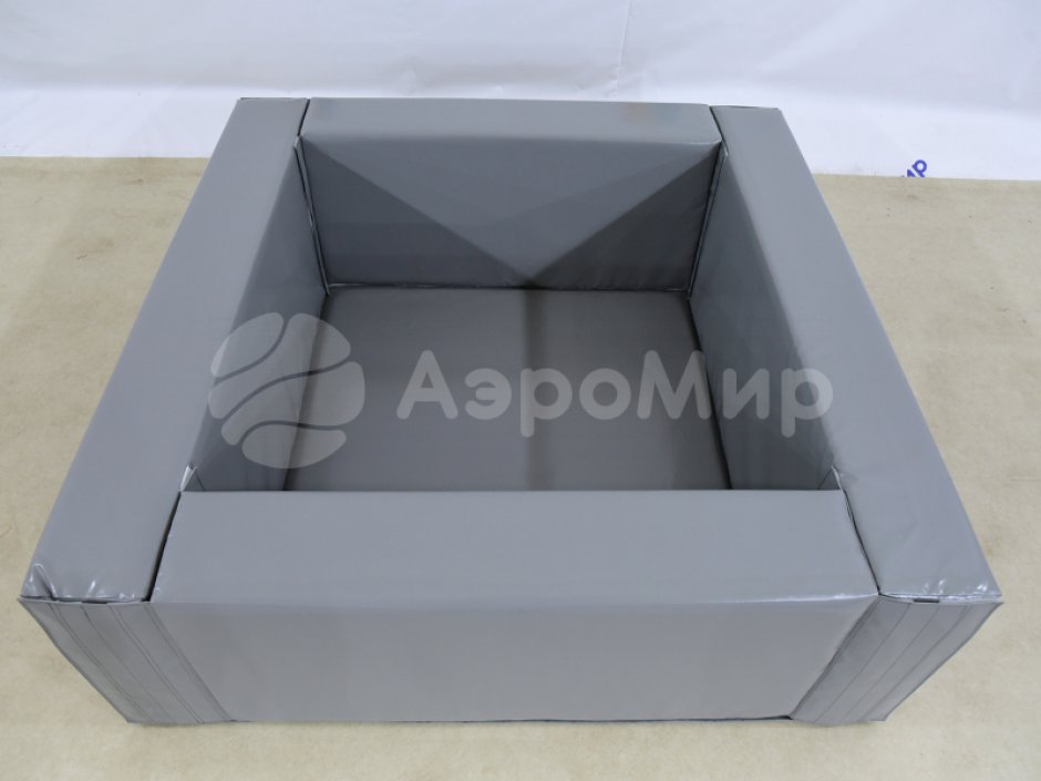  Сухой бассейн квадратный серый