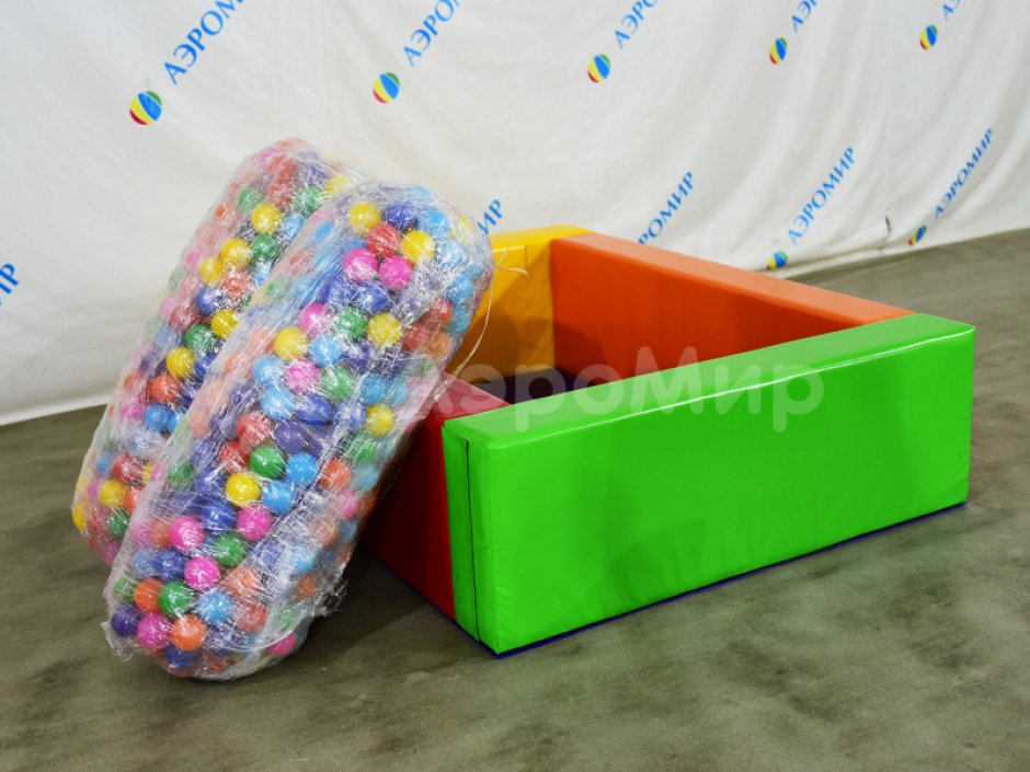 Шарики для сухого бассейна — разноцветные шарики