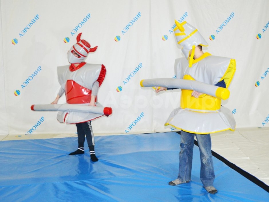 Игровые костюмы Сумобыки или Викинги для командных игр и развлечений