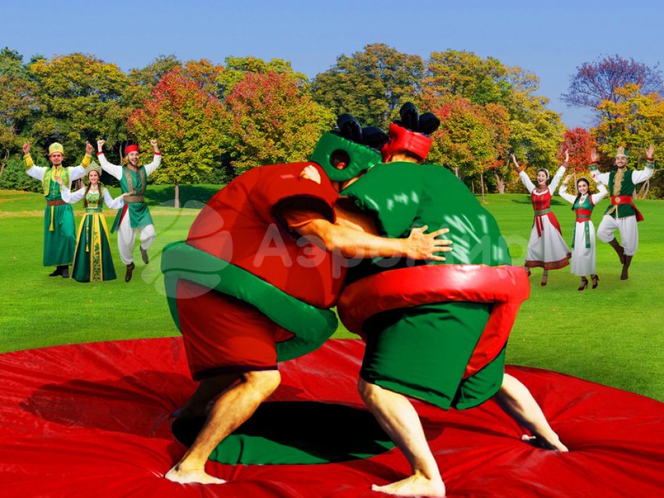 Сумо — комплект игровых аттракционов на двух участников