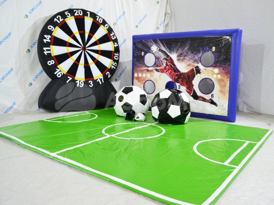 Сумо Футбол — костюмы мячей, командный аттракцион на двоих 