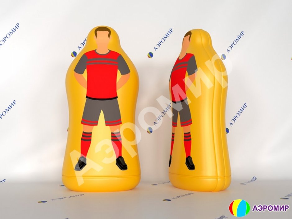 Футбольная надувная тактическая фигура «Стенка»