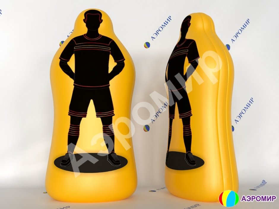 Футбольная надувная тактическая фигура «Стенка»