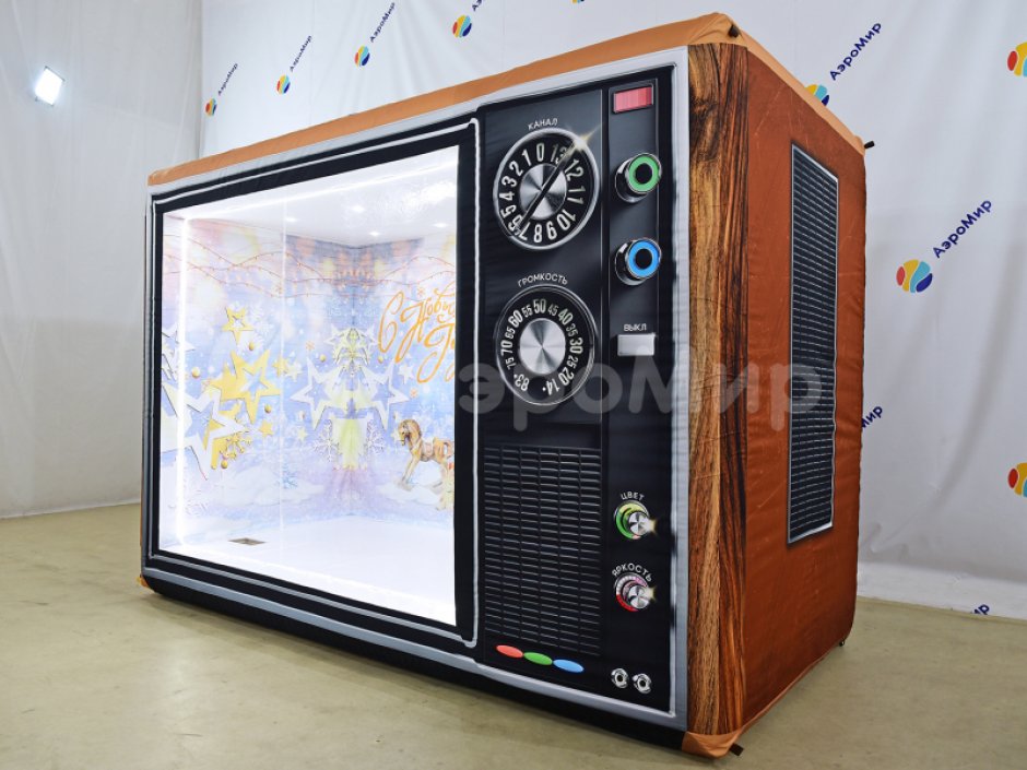 Надувной телевизор