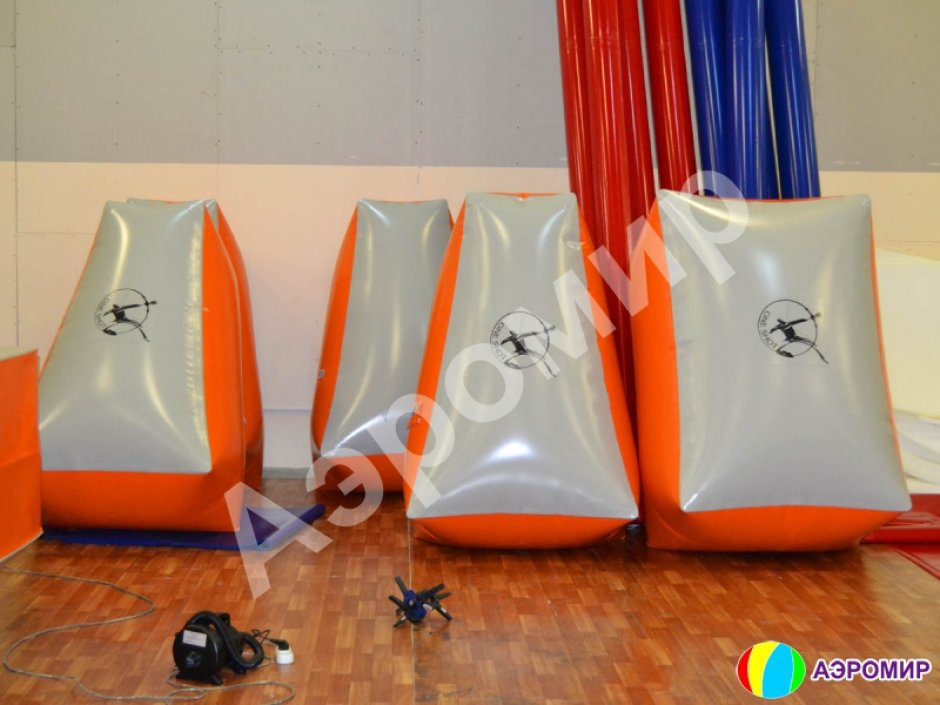 Надувная тактическая фигура Темпл (Temple) для игры в пейнтбол, нёрф, лазертаг и арчеритаг