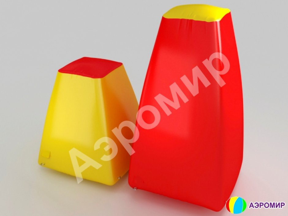 Надувная тактическая фигура Темпл (Temple) для игры в пейнтбол, нёрф, лазертаг и арчеритаг