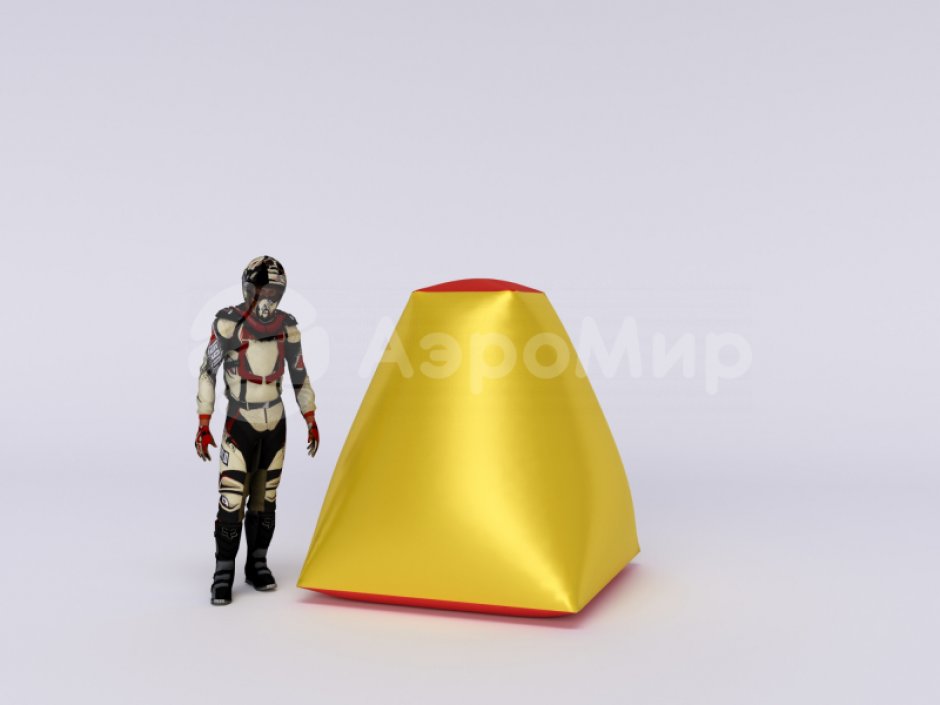 Надувная тактическая фигура Темпл (Temple) для игры в пейнтбол, нёрф, лазертаг и арчеритаг