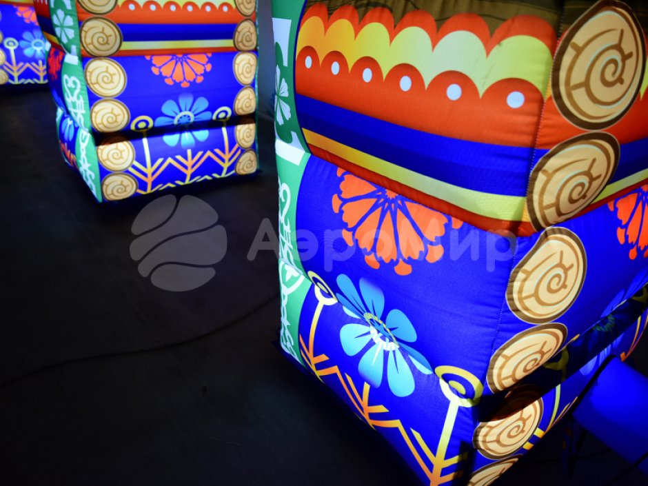 Надувная арка Терем расписной