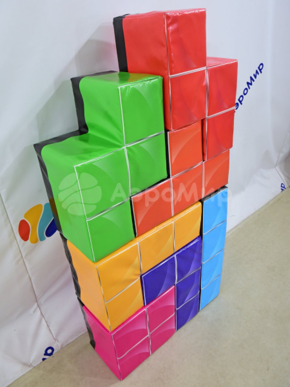 Тетрис — набор мягких игровых модулей для игр, творчества и развития