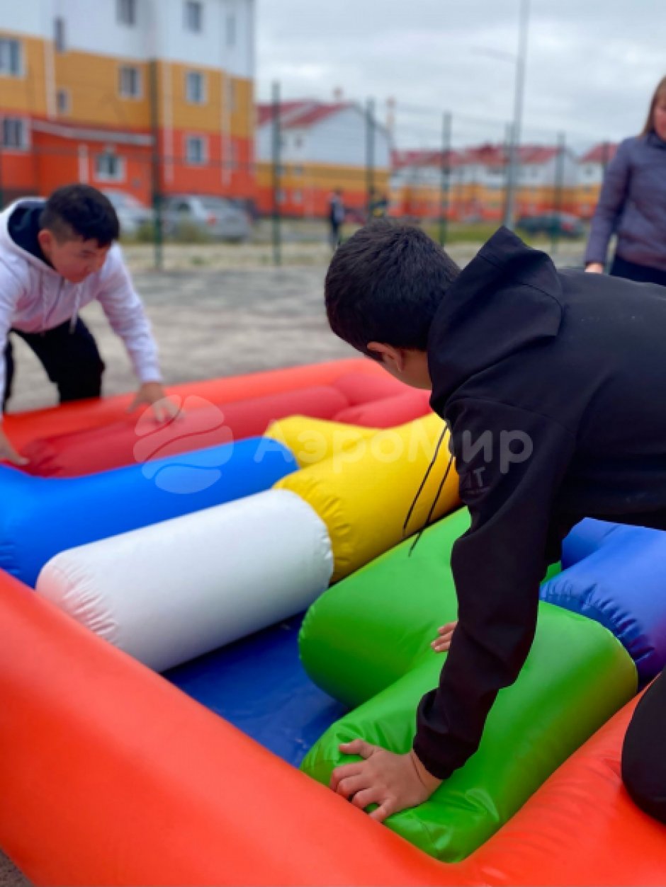 Надувной Тетрис — уникальная игра для всех возрастов