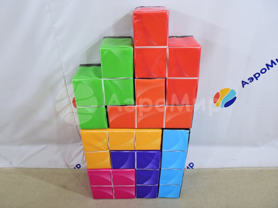 Тетрис — набор мягких игровых модулей для игр, творчества и развития