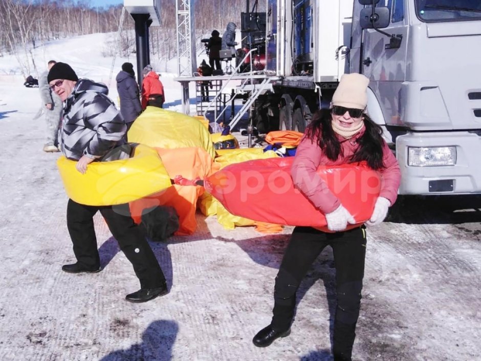 Командный игровой реквизит Тянучка — забава на силу и ловкость