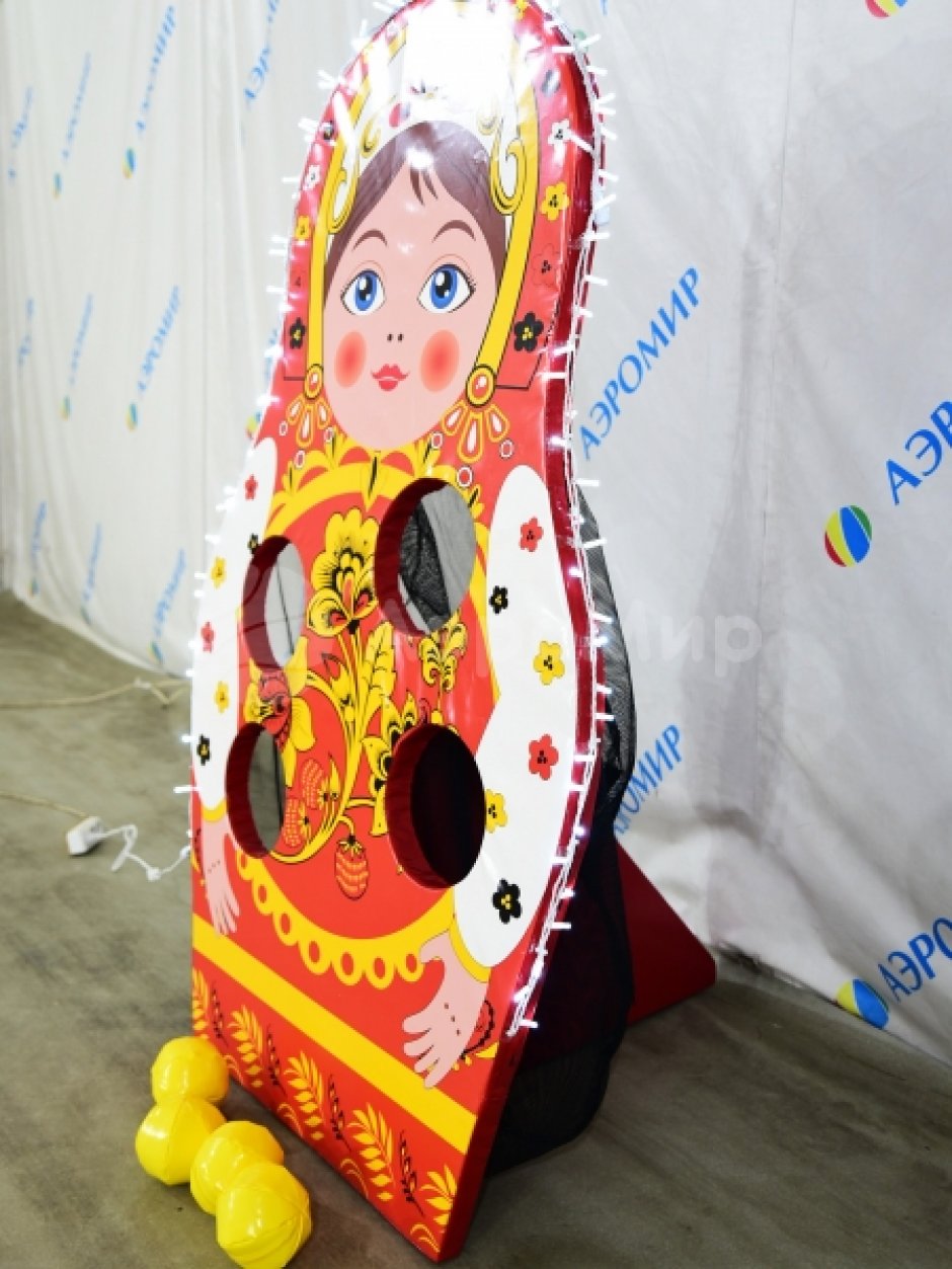 Матрёшка-тир — игра на меткость и точность