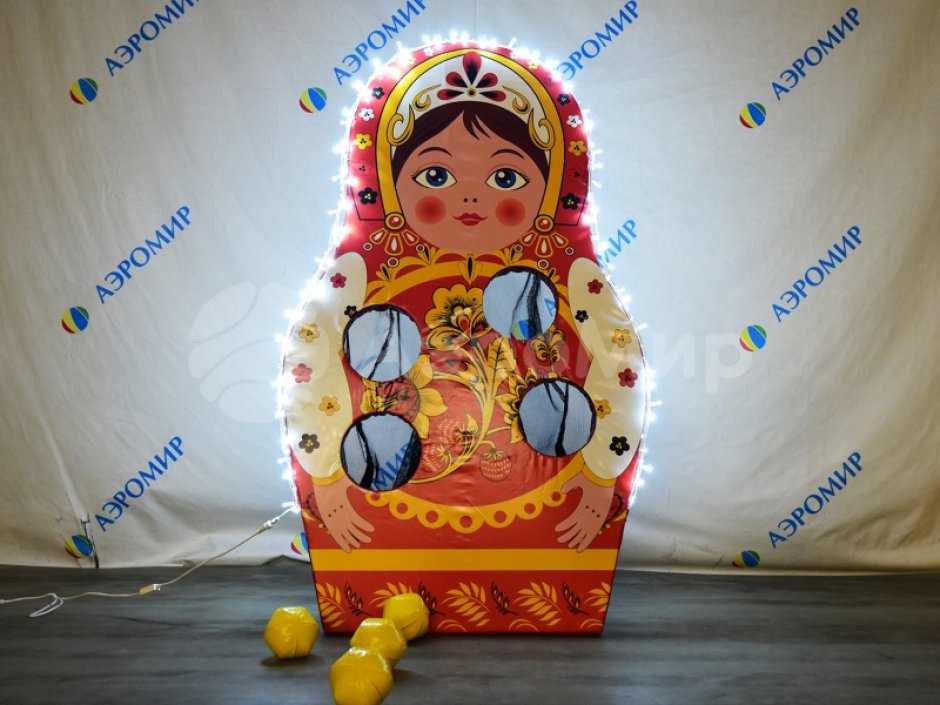 Матрёшка-тир — игра на меткость и точность