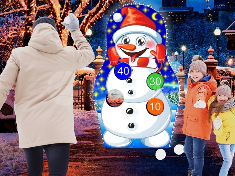 Новогодний тир 