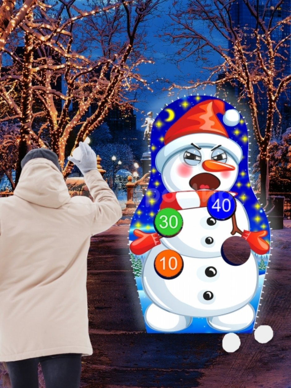 Новогодний тир 