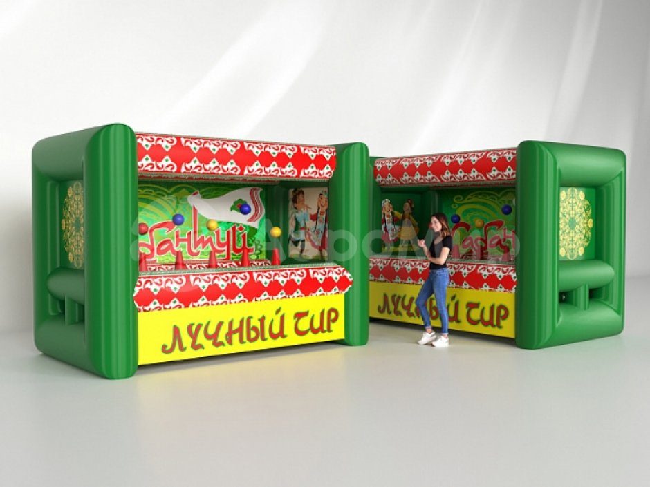 Надувной тир