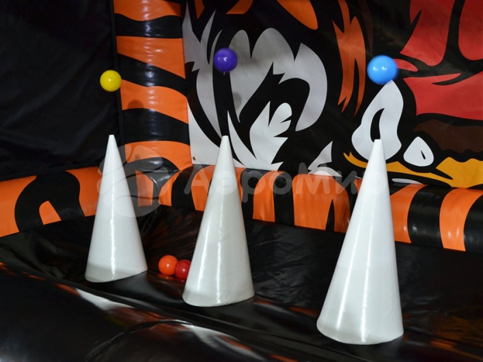 Тигр-Тир — надувной тир с тигриным оскалом