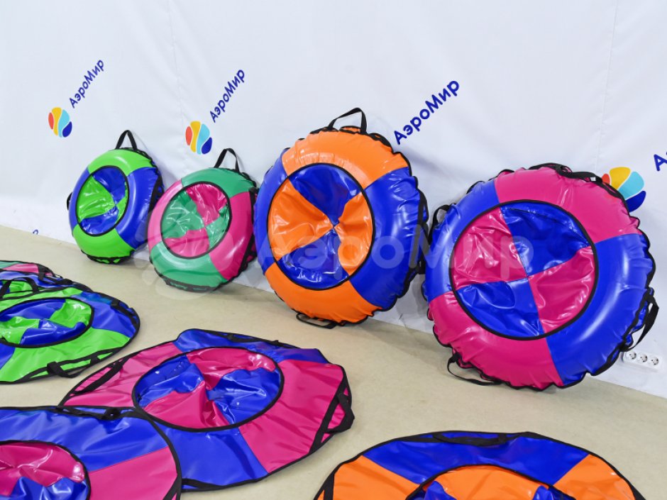 Тюбинг зимний — санки-ватрушки