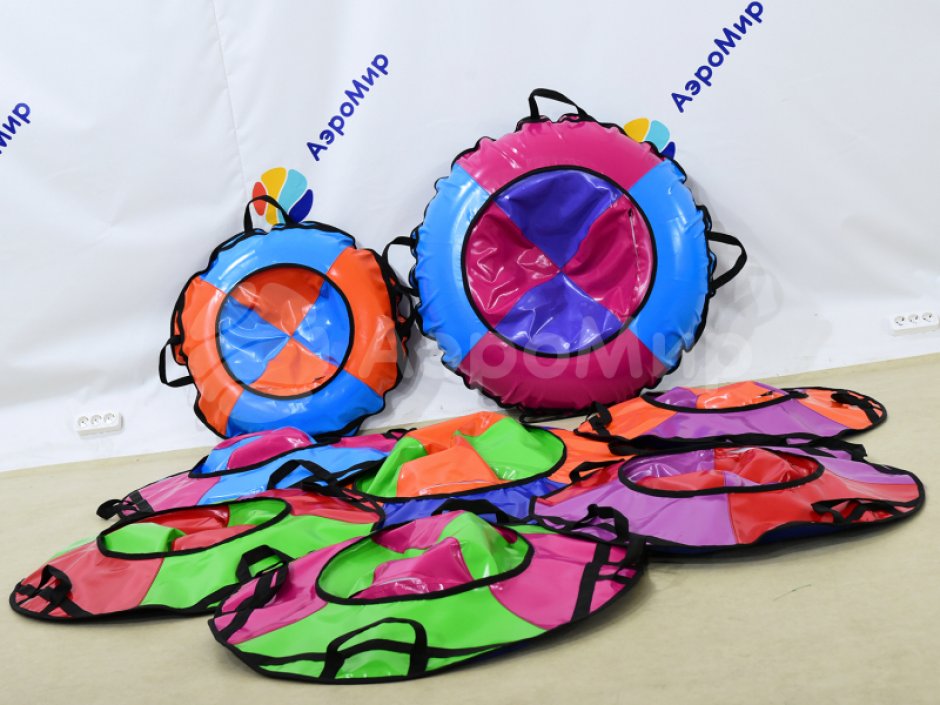 Тюбинг зимний — санки-ватрушки