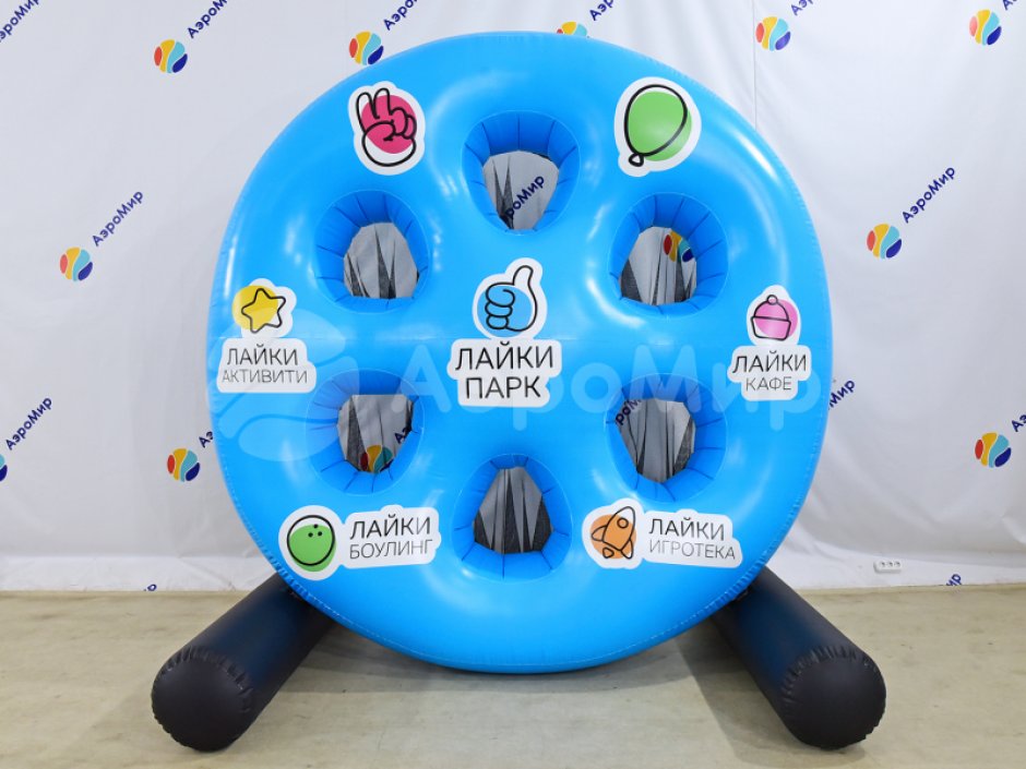 Точный гол — надувной футбольный дартс