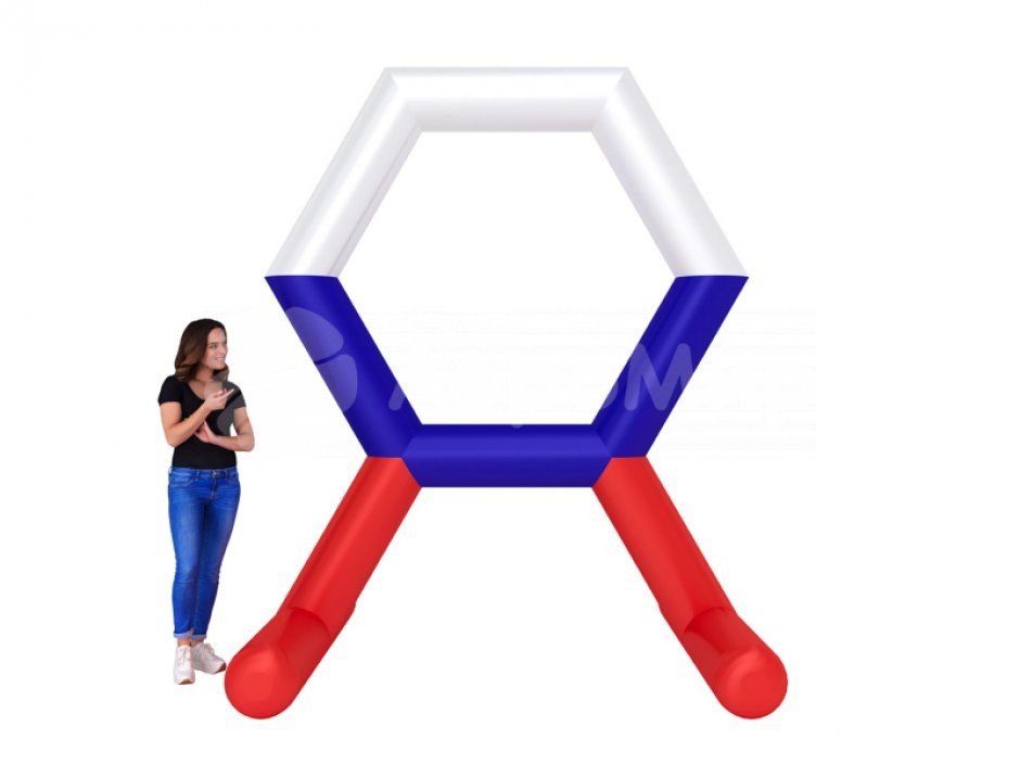 Шестигранник на опоре