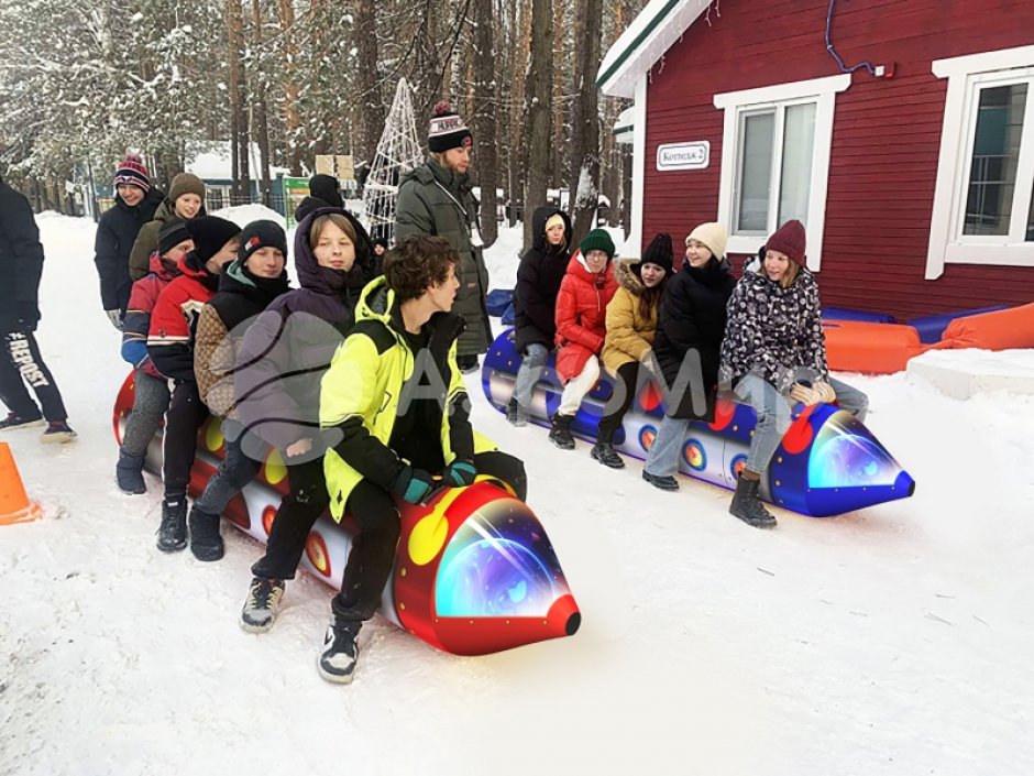 Торпеда — командный аттракцион для эстафет и тимбилдингов