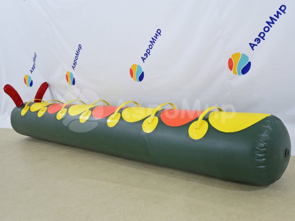 Надувная Торпеда-Гусеница — для веселых стартов, шуточных забегов и эстафет