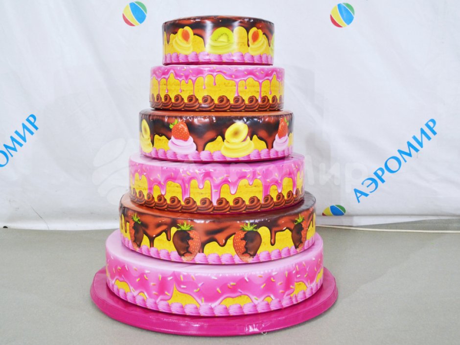 Мягкий игровой набор Собери торт — для игр, творчества и развития