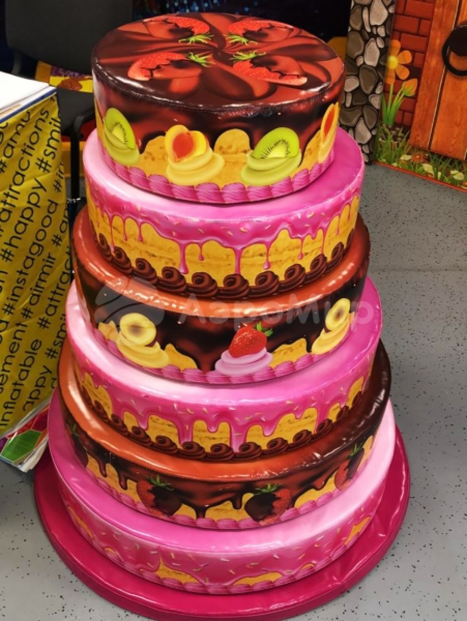 Мягкий игровой набор Собери торт — для игр, творчества и развития