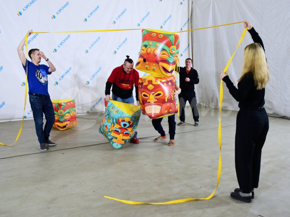 Тотем — балансир, командный игровой набор и увлекательная игра на сплочение